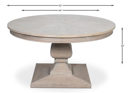 Kelso Jupe Grey Dining Table - Ornate Home