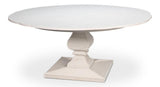 Kelso Jupe White Dining Table - Ornate Home