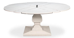 Kelso Jupe White Dining Table - Ornate Home