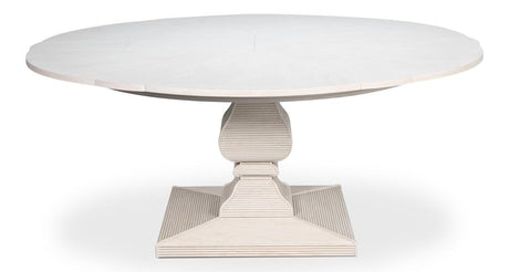 Kelso Jupe White Dining Table - Ornate Home