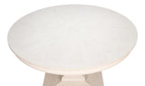 Kelso Jupe White Dining Table - Ornate Home