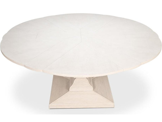 Kelso Jupe White Dining Table - Ornate Home