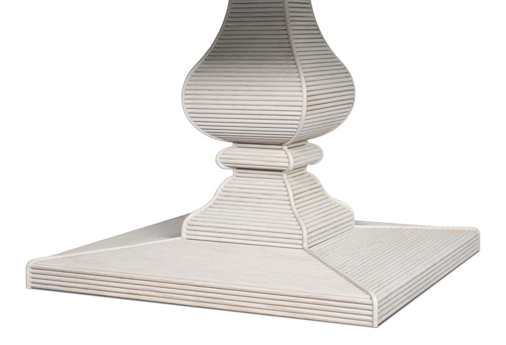 Kelso Jupe White Dining Table - Ornate Home