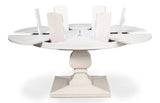 Kelso Jupe White Dining Table - Ornate Home