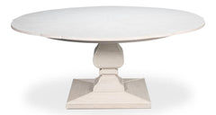 Kelso Jupe White Dining Table - Ornate Home