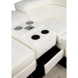 Kemi White Speaker Console - Ornate Home