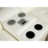 Kemi White Speaker Console - Ornate Home