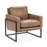 Ken Tan Accent Chair - Ornate Home