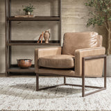 Ken Tan Accent Chair - Ornate Home