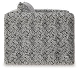 Kenbell Black/White Accent Chair - Ornate Home