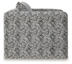 Kenbell Black/White Accent Chair - Ornate Home