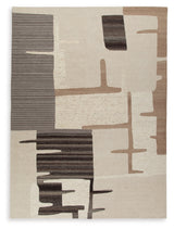 Kencher Beige/Brown Extra Large Rug (Online Special Price) - Ornate Home