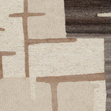 Kencher Beige/Brown Large Rug (Online Special Price) - Ornate Home