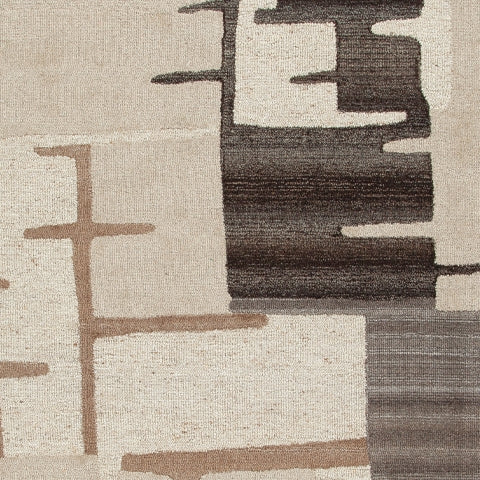 Kencher Beige/Brown Medium Rug - Ornate Home