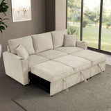 Kendal Beige Sleeper Sofa - Ornate Home