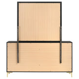 Kendall Black Dresser and Mirror - Ornate Home