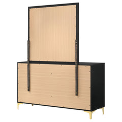 Kendall Black Dresser and Mirror - Ornate Home