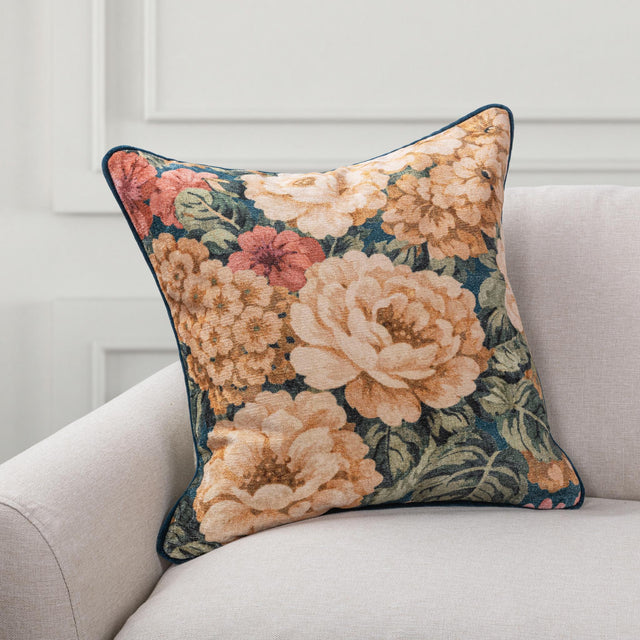 Kendall Blue Multi 20"x20" Throw Pillow (Set of 2)