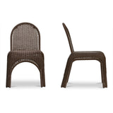 Kendall Brown Outdoor Dining Chair (Set of 2) - Ornate Home