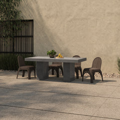 Kendall Brown Outdoor Dining Chair (Set of 2) - Ornate Home