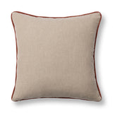 Kendall Burnished Sienna 20"x20" Throw Pillow (Set of 2)