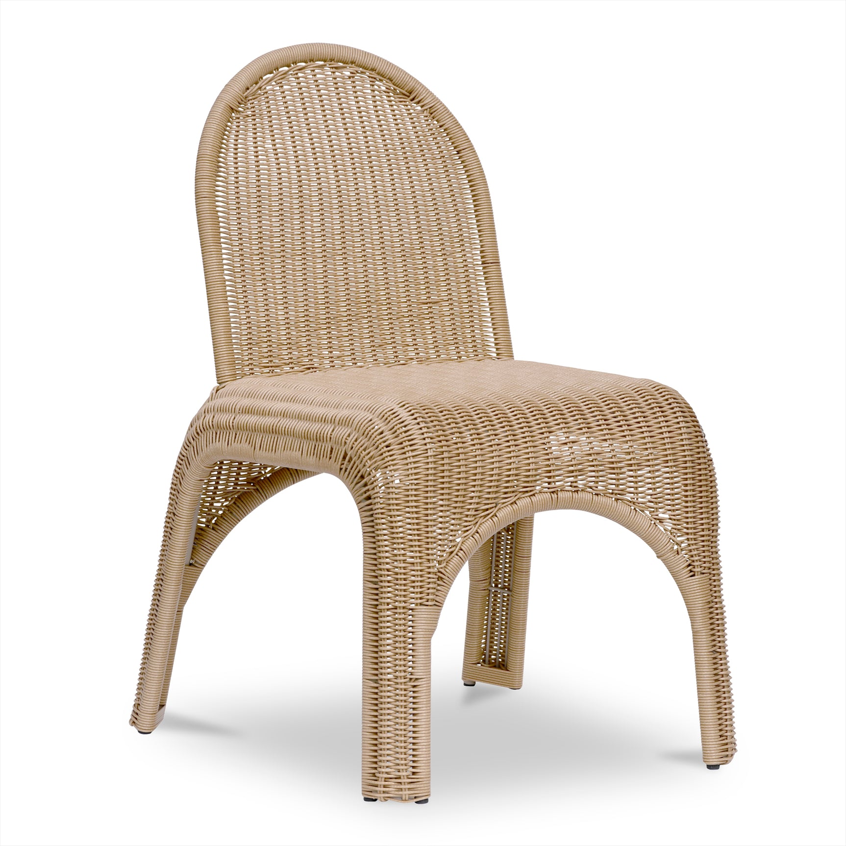 Kendall Natural Outdoor Dining Chair (Set of 2) - Ornate Home