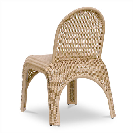 Kendall Natural Outdoor Dining Chair (Set of 2) - Ornate Home