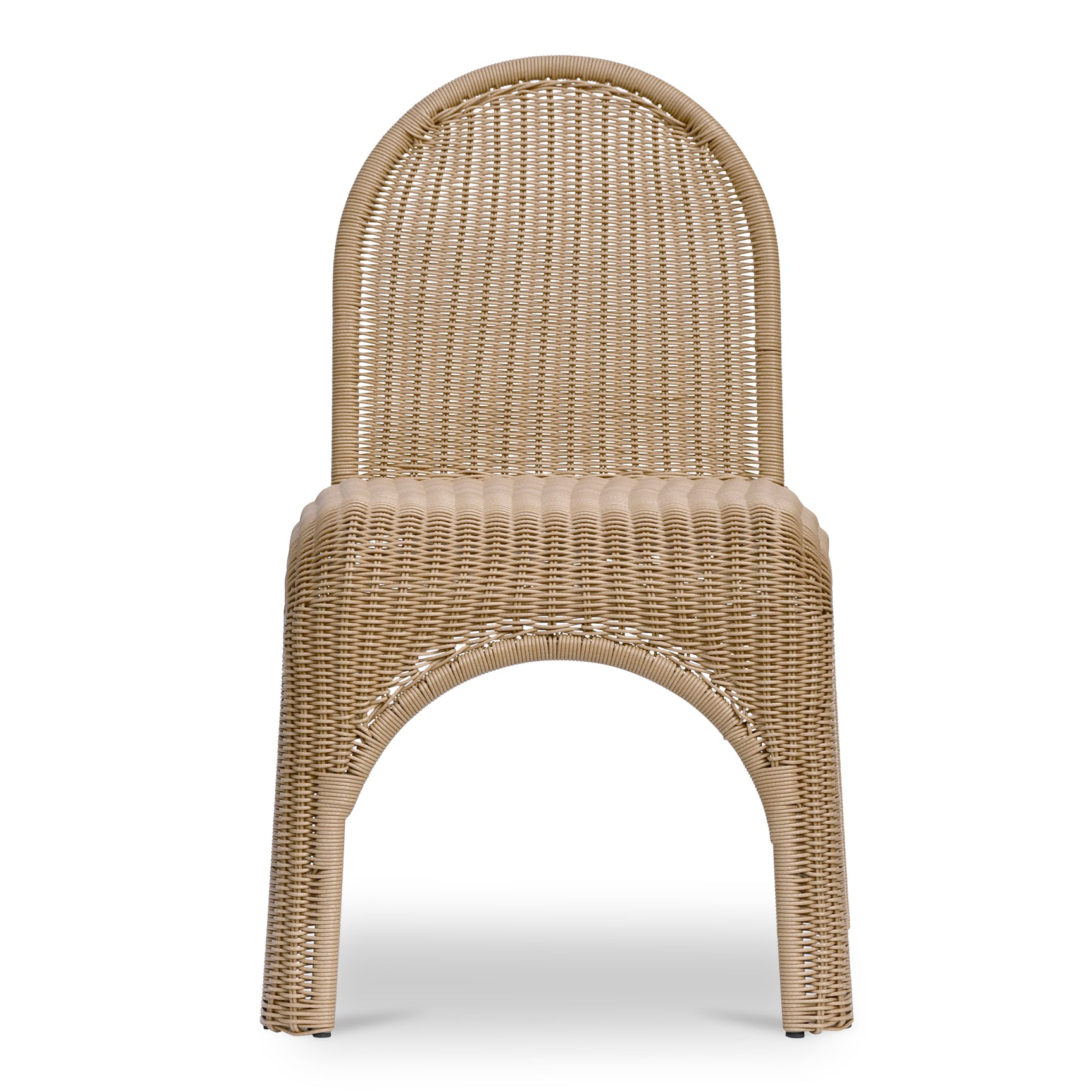 Kendall Natural Outdoor Dining Chair (Set of 2) - Ornate Home