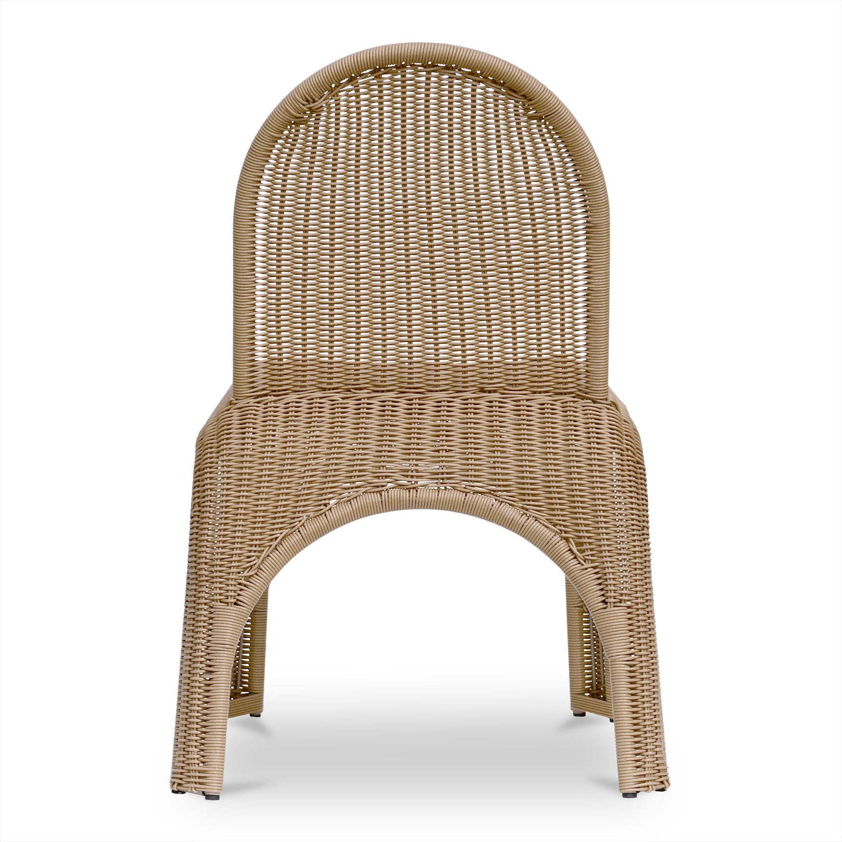 Kendall Natural Outdoor Dining Chair (Set of 2) - Ornate Home