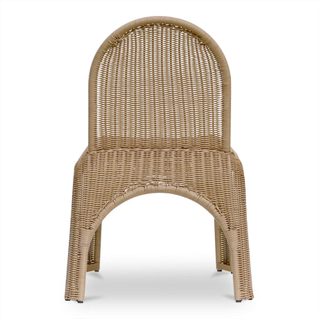 Kendall Natural Outdoor Dining Chair (Set of 2) - Ornate Home