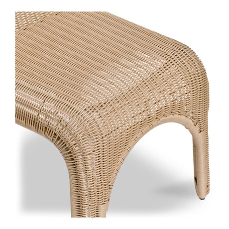 Kendall Natural Outdoor Dining Chair (Set of 2) - Ornate Home