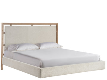 Kendall Skylark/Ivory Queen Bed - Ornate Home