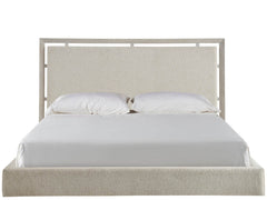 Kendall White Oak/Ivory King Bed - Ornate Home