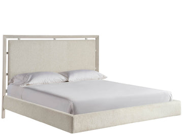 Kendall White Oak/Ivory Queen Bed - Ornate Home