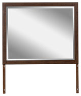 Kendamor Dark Brown Bedroom Mirror - Ornate Home