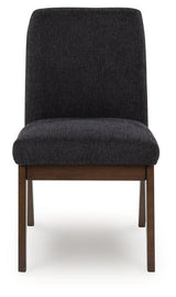 Kendamor Dark Brown Dining Chair (Set of 2) (Online Special Price) - Ornate Home