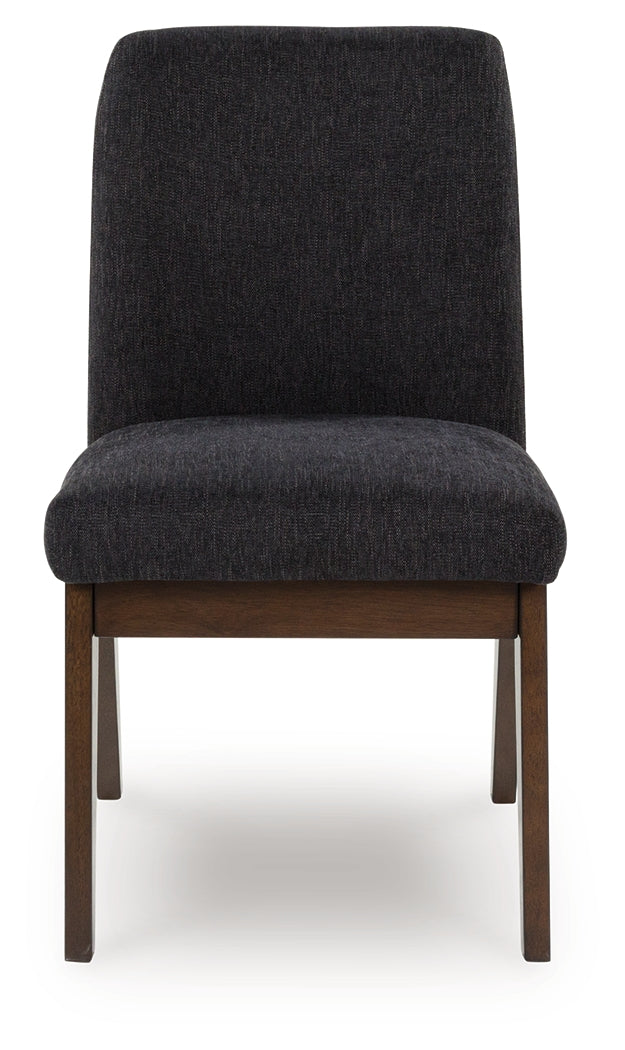 Kendamor Dark Brown Dining Chair (Set of 2) (Online Special Price) - Ornate Home