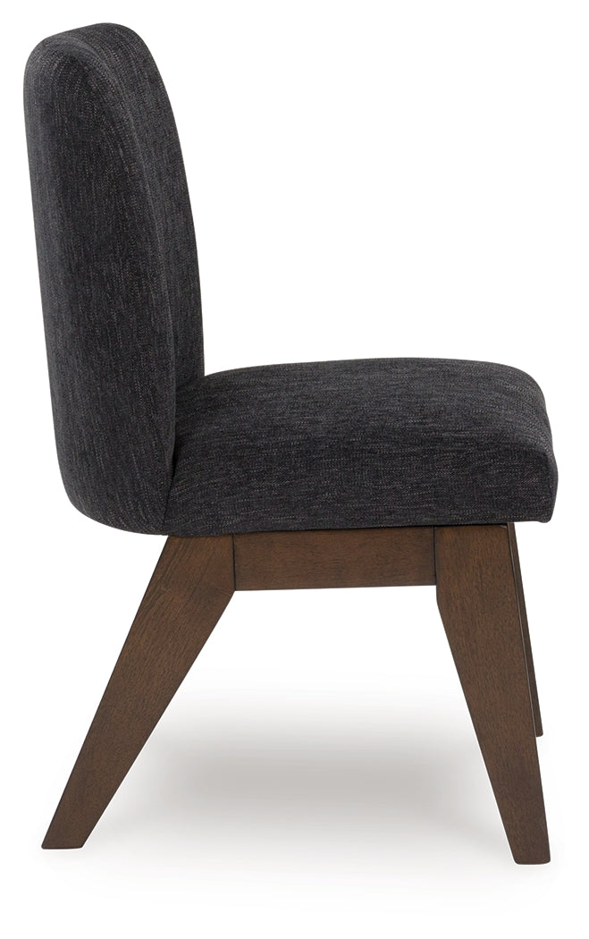 Kendamor Dark Brown Dining Chair (Set of 2) (Online Special Price) - Ornate Home