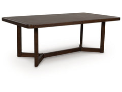 Kendamor Dark Brown Dining Extension Table - Ornate Home