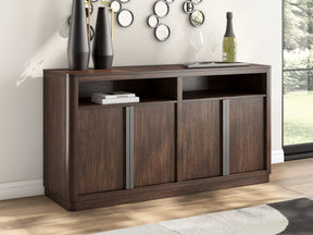 Kendamor Dark Brown Dining Server (Online Special Price) - Ornate Home