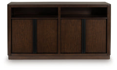 Kendamor Dark Brown Dining Server - Ornate Home