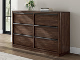 Kendamor Dark Brown Dresser - Ornate Home