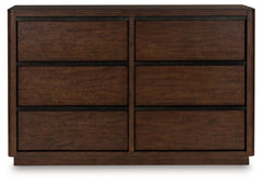 Kendamor Dark Brown Dresser - Ornate Home