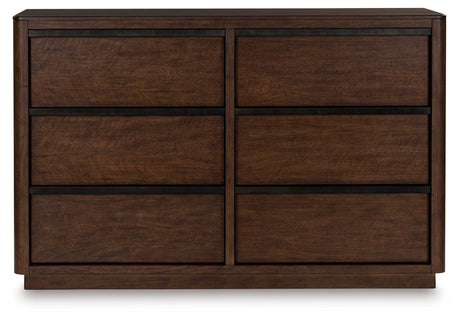 Kendamor Dark Brown Dresser - Ornate Home