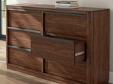 Kendamor Dark Brown Dresser - Ornate Home