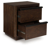 Kendamor Dark Brown Nightstand (Online Special Price) - Ornate Home