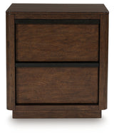 Kendamor Dark Brown Nightstand - Ornate Home