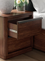 Kendamor Dark Brown Nightstand - Ornate Home