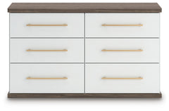 Kendanport Brown Dresser and 2 Nightstands - Ornate Home