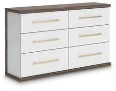 Kendanport Brown Dresser and 2 Nightstands - Ornate Home
